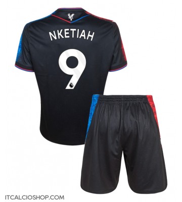 Crystal Palace Eddie Nketiah #9 Terza Maglia Bambino 2024-25 Manica Corta (+ Pantaloni corti)